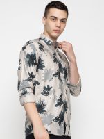 FERYPRO Men's  Printed Casual Printed Cotton Full Sleeve Shirt - Image 4