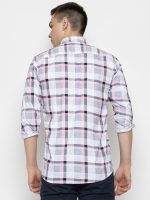 FERYPRO Men’s Printed Casual Checks Cotton Full Sleeve Shirt - Image 9